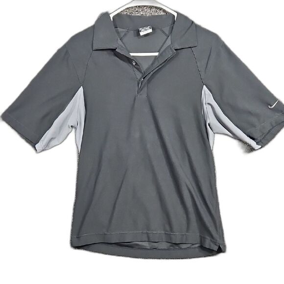 Nike Other - Nike Men's Small (P)Black and Light Gray Polo Shirt Dri-Fit